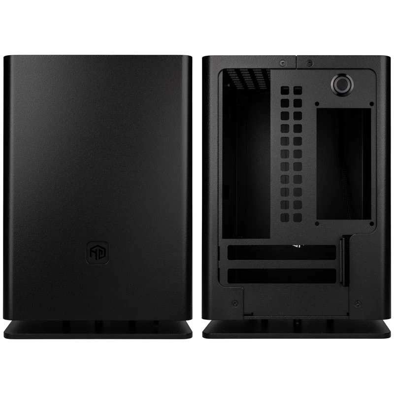 Tietokonekotelo HGC Osmi 3.1 Mini-ITX-kotelo - musta