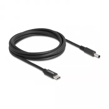 DeLOCK kannettavan laturikaapeli USB Type-C -pistoke Dell 4.5 x 3.0 mm -pistoke 1,5 m 20 V