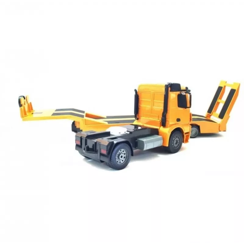 Double E 1/20 mittakaava valmiiksi koottu RC Mercedes-Benz Arocs lavettiyhdistelmä