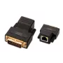 Digitus DVI-jatko CAT5 / CAT6 kautta