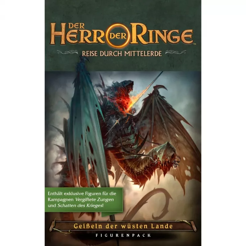Asmodee Taru sormusten herrasta: Matkat Keski-Maassa - Erämaan vitsaukset -lisäosa