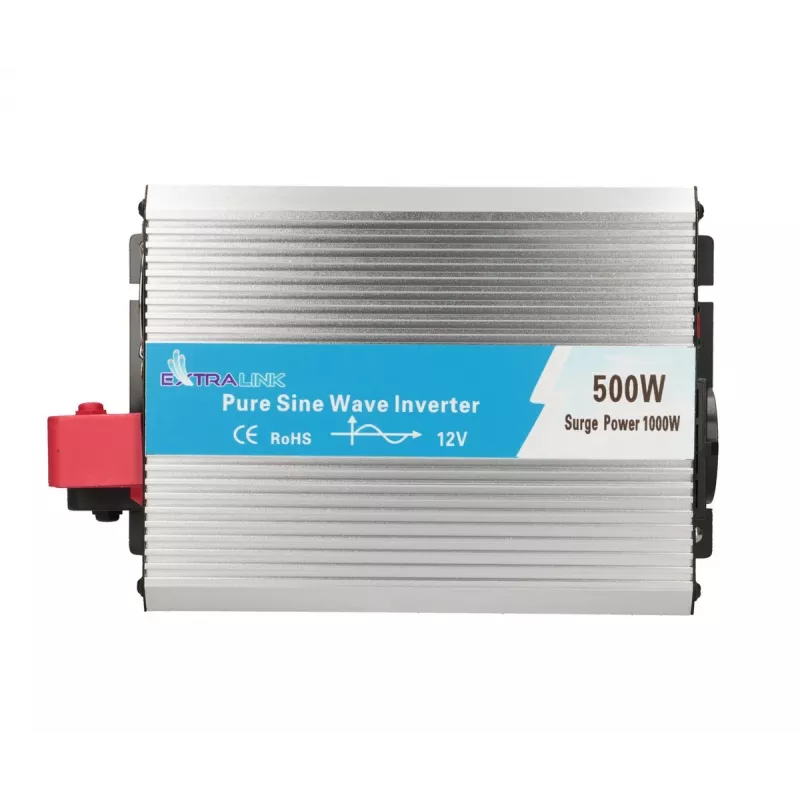 Jännitemuunnin Extralink OPIP-500W 12V 500W puhdas sini