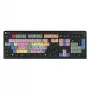 Logickeyboard LKB-EDIUS-A2PC-FR näppäimistö yleinen USB AZERTY ranska musta