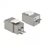 Delock 86404 Keystone-moduuli RJ45 Secure Cat.6 - LSA, valkoinen