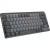 MX Mechanical Mini minimalistinen langaton taustavalaistu näppäimistö - GRAPHIT - DEU - CLICKY langaton 1 USB