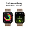 Apple Watch GPS + Cellular 46 mm kultainen titaanikotelo kultainen Milanese Loop S/M