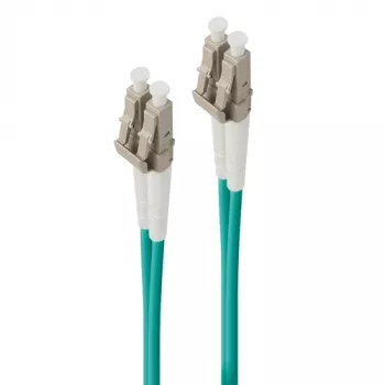 Kuitukaapeli ALOGIC 0,5 m LC-LC 10G multimode duplex LSZH OM3
