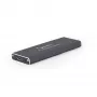 GEMBIRD EE2280-U3C-01 Gembird M.2-kotelo USB 3.0, alumiini, musta