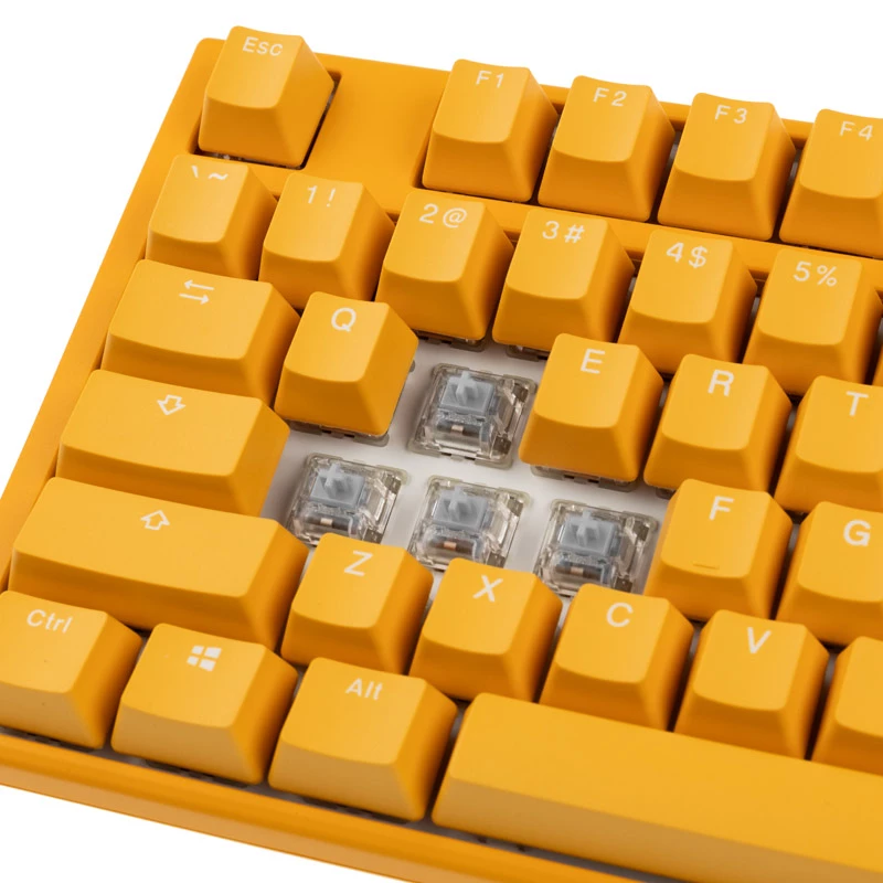 Ducky One 3 TKL näppäimistö Gaming USB QWERTY englanti keltainen