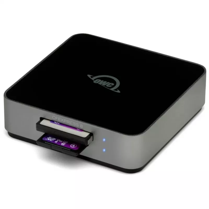 Other World Computing OWC Atlas – kortinlukija (SDXC UHS-II, CFexpress Type-B) – USB-C 3.2 Gen 2 (OWCTCCFXBSDRDR)