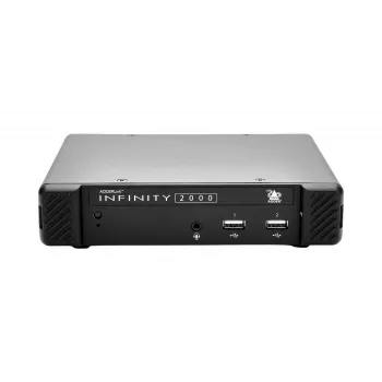 Adder AdderLink INFINITY 2122 KVM-jatkovastaanotin kahdelle näytölle, kaksi SFP-liitäntää