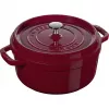 Pyöreä valurautapata Staub La Cocotte 3,85 l, Bordeaux