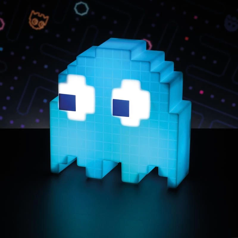 Pöytä-LED-valaisin Paladone Ghost Light PP4336PMV3 Pac-Man-muotoilulla
