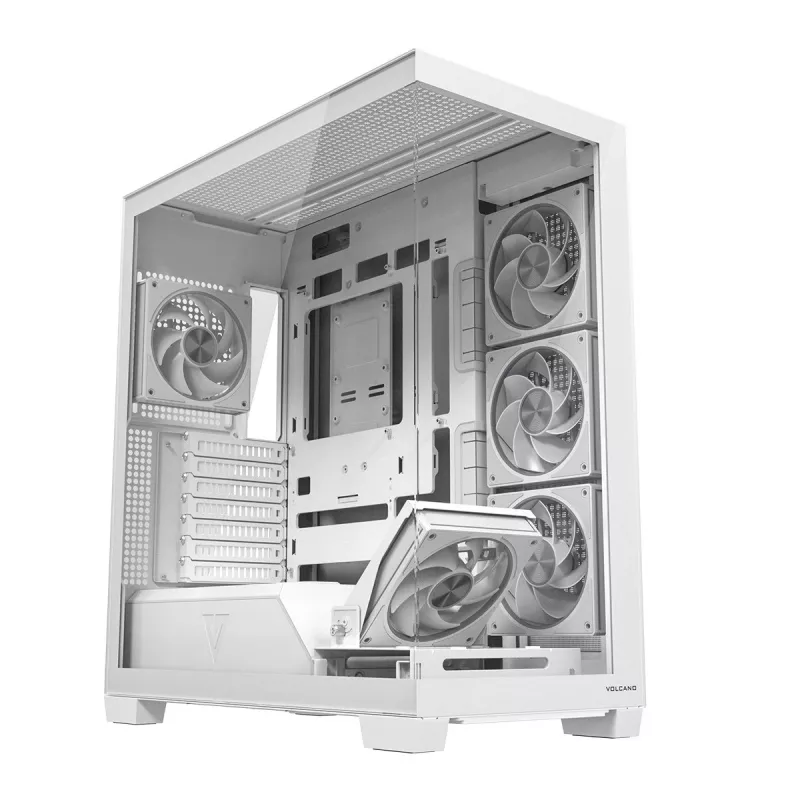 Modecom Volcano Stellar Plus ARGB Midi 5F valkoinen