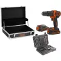 Porakone Black & Decker BDCHD18B2FC-QW 18V litiumioni 2 akkua