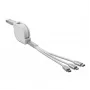 USB-kaapeli DeLOCK 85850 0,98 m USB 2.0 USB A USB C/Micro-USB B/Lightning