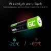 Uudelleenladattava akku Green Cell GR01 AA NiMH 1,2 V 2600 mAh, 4 kpl, vihreä