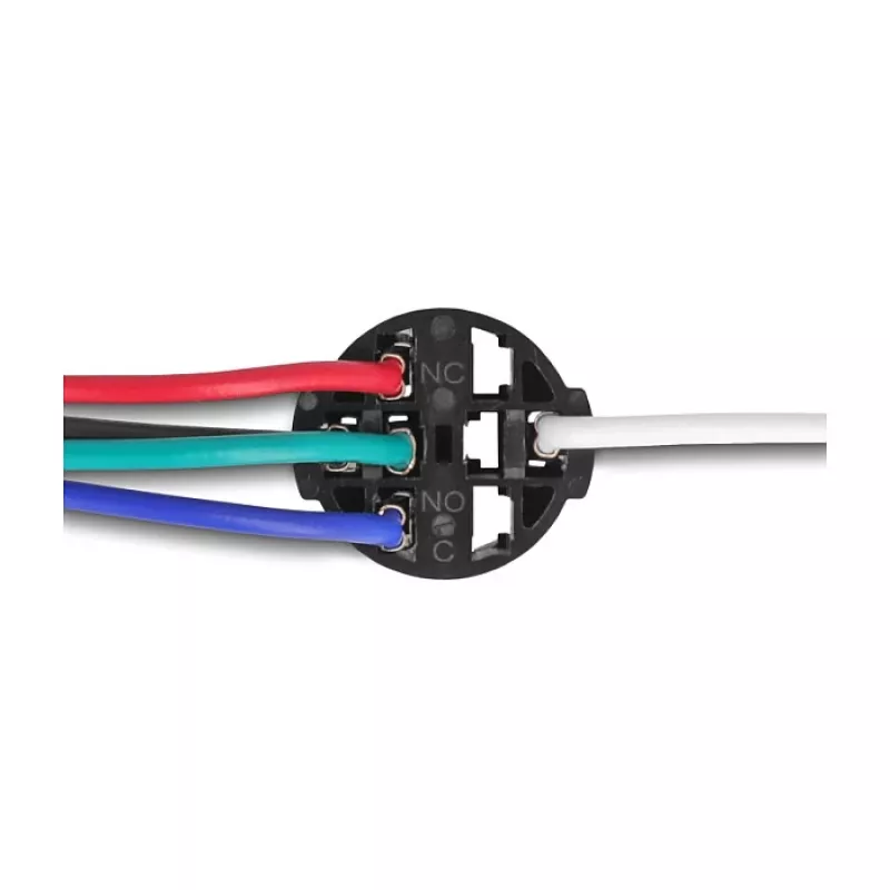 Delock 90793 Pistorasia 16 mm 5-napaiselle painikkeelle tai kytkimelle