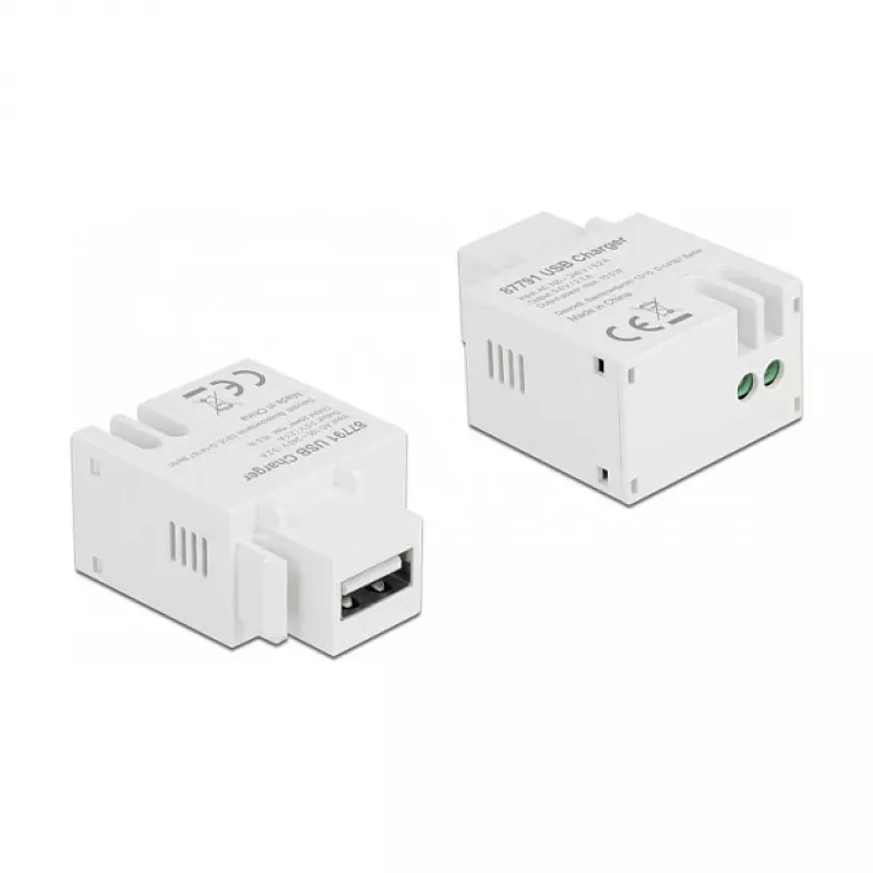 Keystone-moduuli USB Type-A latausliitäntä DeLOCK 87791