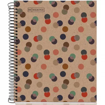 MIQUELRIUS collegelehtiö Eco Design 1 ruudullinen DIN A5 sisämarginaalilla (A615699)