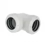 Barrow Multi-Link -sovitin 90° 14mm AD Hardtube valkoinen TWT90KNS-K14