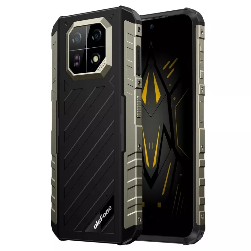 Älypuhelin UleFone Armor 22 — MediaTek Helio G96, 8 GB RAM, 256 GB tallennustila, musta