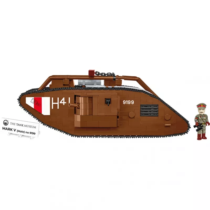 Rakennussarja Cobi Building Blocks Mark V Male NO 9199 — 844 osaa