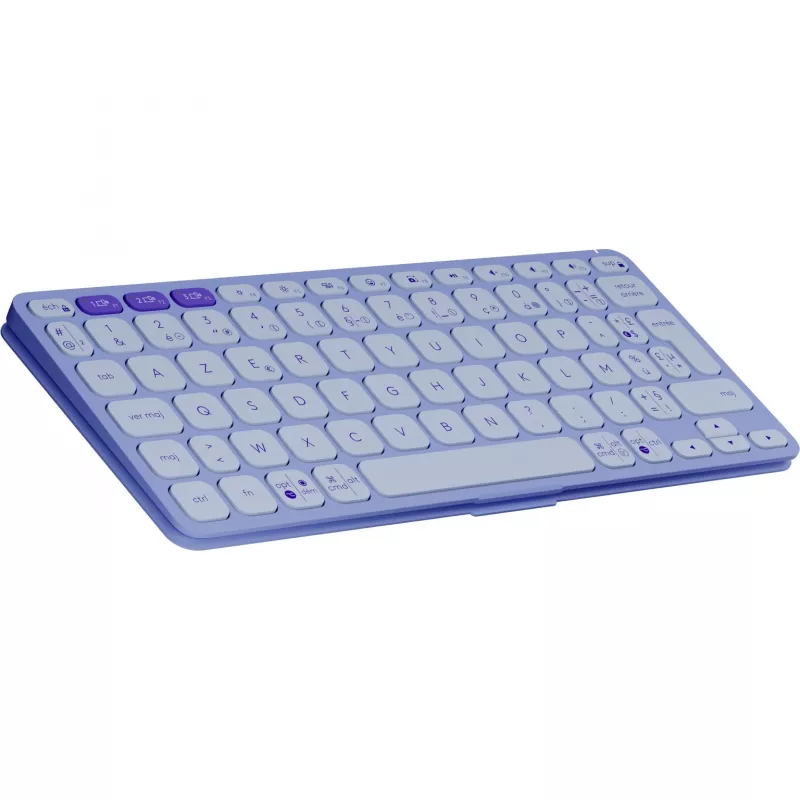 Logitech Keys-To-Go 2 näppäimistö yleiskäyttöinen Bluetooth AZERTY ranska lila