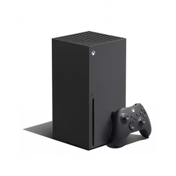 Pelikonsoli Microsoft Xbox Series X — 1 TB SSD, AMD Ryzen Zen 2 3,8 GHz, AMD RDNA 2 (12 TFLOPS), 4K HDR, Wi‑Fi 5, Gigabit Ethernet, Blu‑Ray