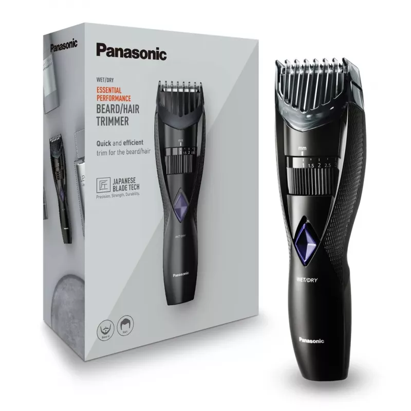 Panasonic ER-GB37 akku 20 1 cm märkä & kuiva musta