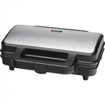 ProfiCook PC-ST 1092 - voileipägrilli - 900 W - ruostumaton teräs/musta
