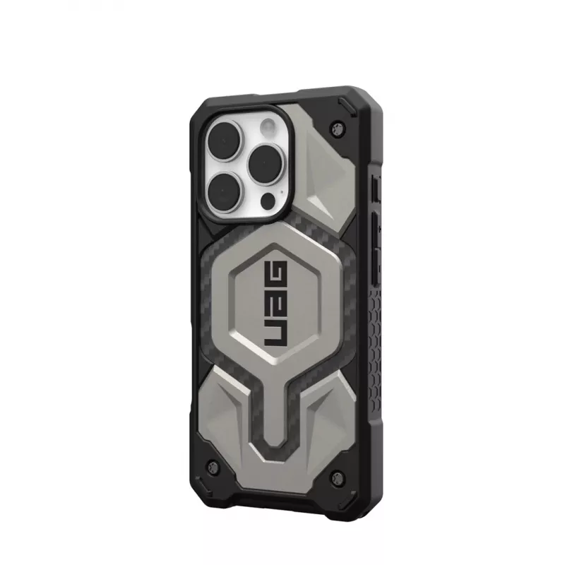 Urban Armor Gear Monarch Pro puhelinkotelo 16 cm (6,3) Cover Titanium