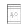 Avery Zweckform 3651 yleisetiketit 52,5 x 29,7 mm 100 arkkia valkoinen
