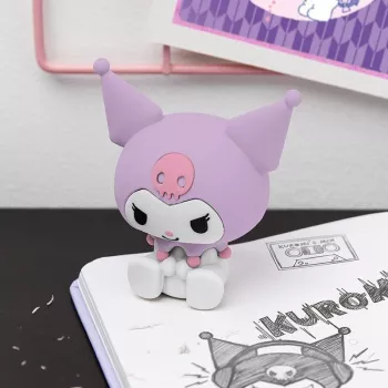Pyyhekumi Paladone Kuromi Chunky uutuus pyyhekumi PP14533KUR, hahmon muotoinen kumi, keräilykoko