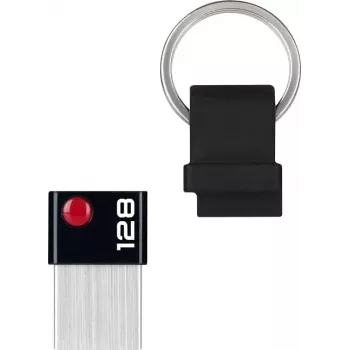 USB-muistitikku EMTEC ECMMD128GT103 128 GB USB Type-A 3.2 Gen 1 (3.1) musta, luku 180 MB/s, kirjoitus 25 MB/s