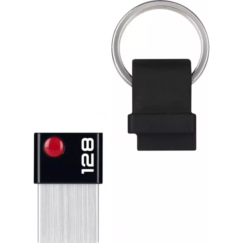 USB-muistitikku EMTEC ECMMD128GT103 128 GB USB Type-A 3.2 Gen 1 (3.1) musta, luku 180 MB/s, kirjoitus 25 MB/s