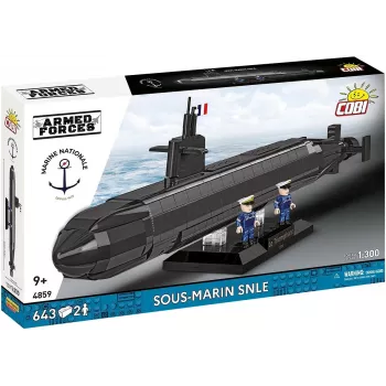 Cobi Blocks Sous-Marin SNLE rakennussarja — 643 osaa