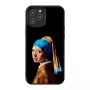 iKins suojakotelo Apple iPhone 12 Pro Max kuosilla Tyttö ja helmikorvakoru