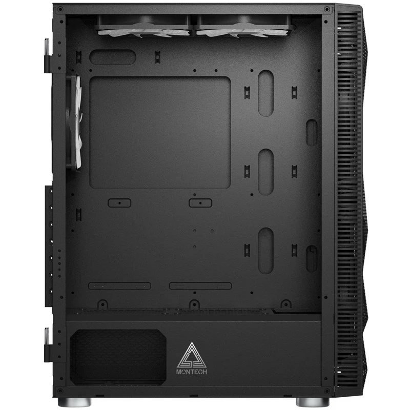 MONTECH X3 X3MESH-BK MIDI-tornikotelo musta Mesh PC-kotelo