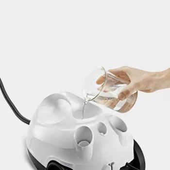 Kärcher SC 2 EasyFix sylinterimäinen höyrypuhdistin 1 L 1500 W musta, valkoinen