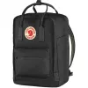 Casual-reppu Fjällräven Kanken musta polyamidi polypropeeni vinylon