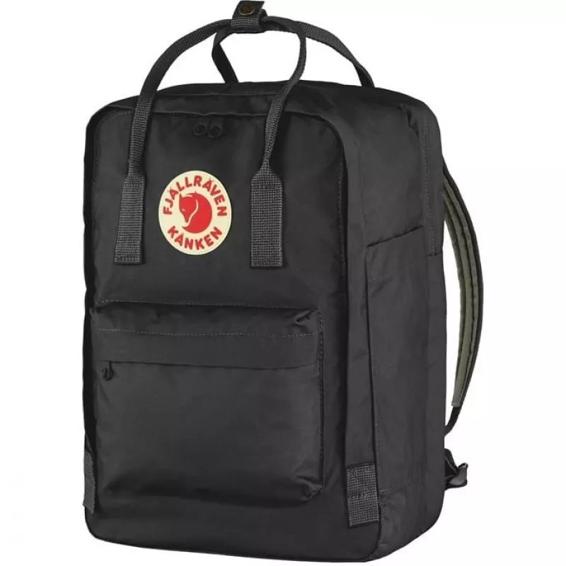 Casual-reppu Fjällräven Kanken musta polyamidi polypropeeni vinylon