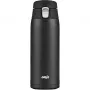 Matkamuki EMSA N2151700 0,4 l, musta matta, flip-suljin
