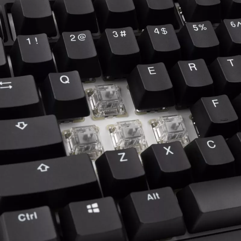 Ducky Tinker 75 näppäimistö Gaming USB US Englanti musta
