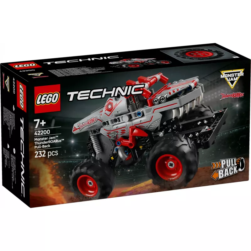 LEGO TECHNIC 42200 Monster Jam™ ThunderROARus™ vetomoottorilla