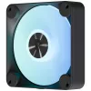 Kotelotuuletin APNX FP1-RQ 120 PWM ARGB-BK 120 mm PWM ARGB musta