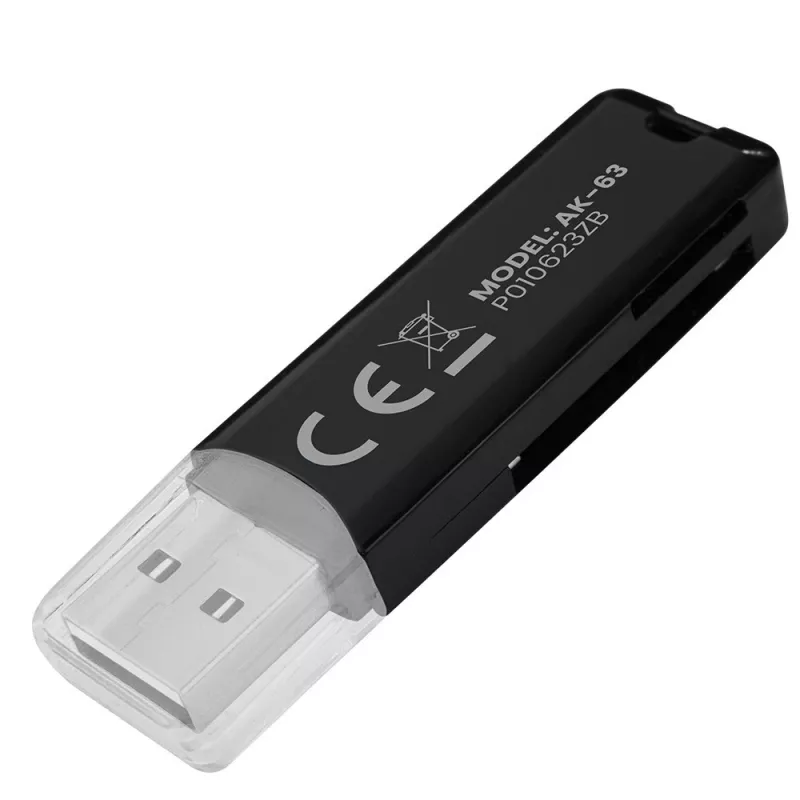 SD-kortinlukija, USB 2.0, 480 Mbit/s, AK-63 Savio SAVAK-63
