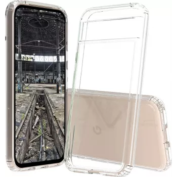 Takakannen suojakotelo jt berlin Pankow Clear Google Pixel 8a läpinäkyvä