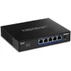 Verkkokytkin Trendnet TEG-S750 10G Ethernet 5 porttia musta