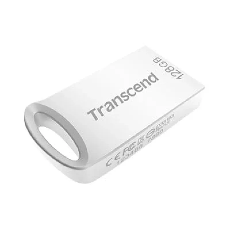 Transcend JetFlash 710 TS128GJF710S USB-muistitikku 128 GB, USB 3.1 Gen 1, hopea